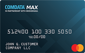 Comdata MAX is the combined power of fuel